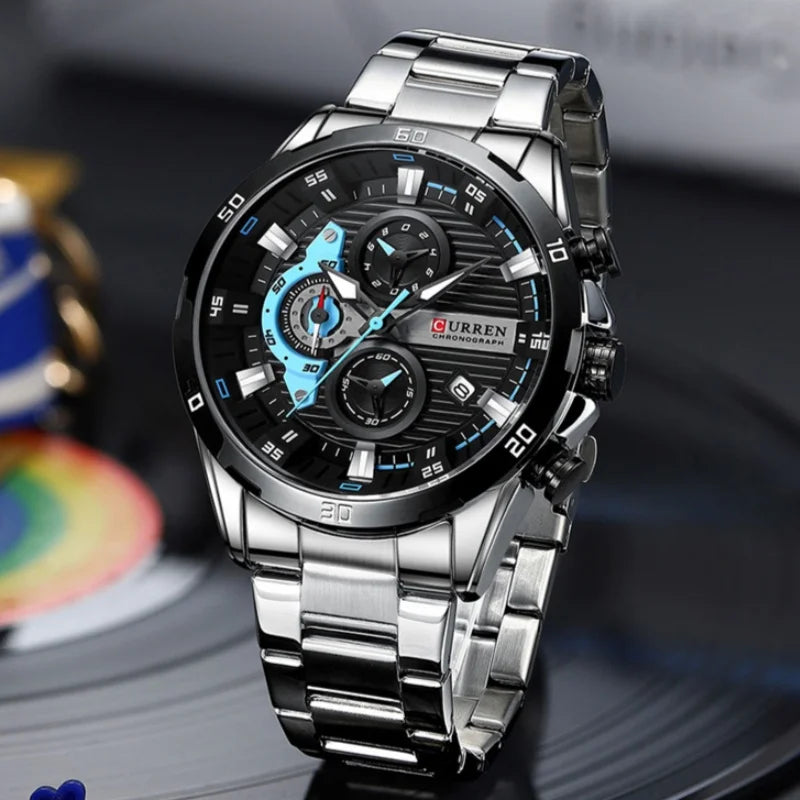 Relógio Silver Night for Men