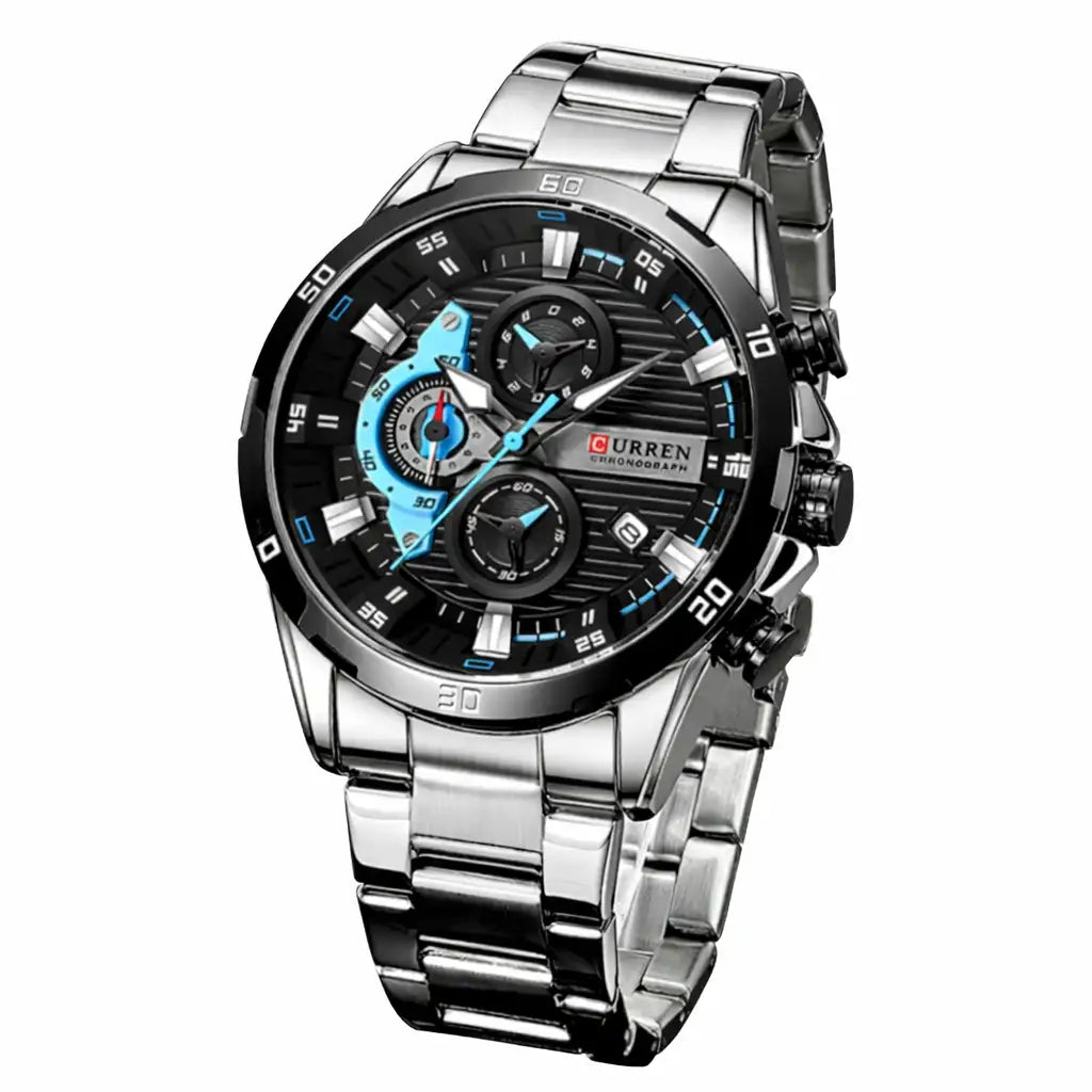 Relógio Silver Night for Men