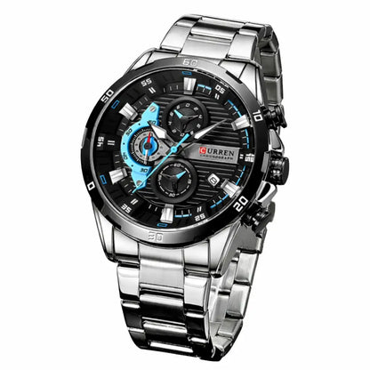 Relógio Silver Night for Men